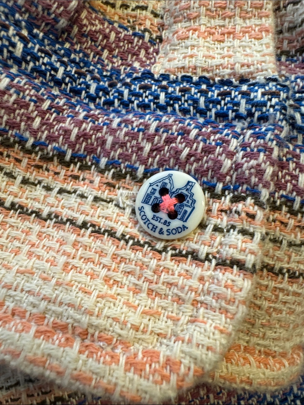 Scotch & Soda Stripe Shirt From TV Show “Yellowjackets” Wardrobe - Picture 4 of 8